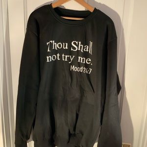 THOU SHALL NOT TRY ME!